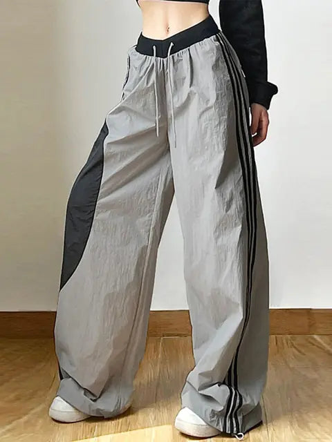 Y2K Women Streetwear Techwear Cargo Pants